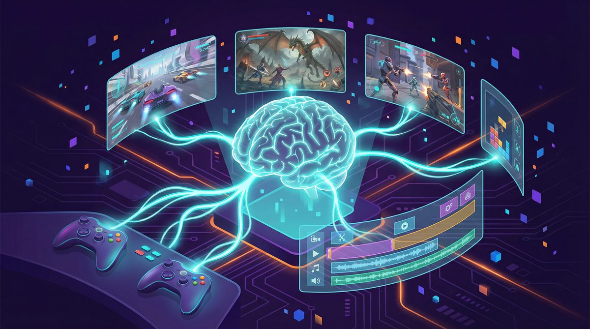 福利导航 AI游戏视频技术